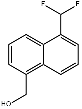 1-(Difluoromethyl)naphthalene-5-methanol 구조식 이미지