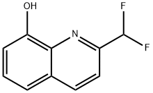 2-(Difluoromethyl)-8-hydroxyquinoline Structure