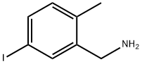 Benzenemethanamine, 5-iodo-2-methyl- 구조식 이미지