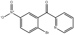 2-(2-Bromo-5-nitrobenzoyl)pyridine Structure