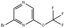 2-Bromo-6-(trifluoromethoxy)pyrazine 구조식 이미지