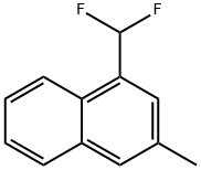 1-(Difluoromethyl)-3-methylnaphthalene Structure