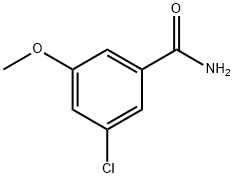 Benzamide, 3-chloro-5-methoxy- 구조식 이미지