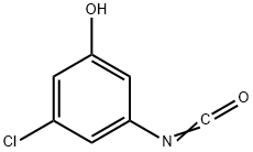 3-Chloro-5-hydroxyphenylisocyanate Structure