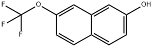 2-Naphthalenol, 7-(trifluoromethoxy)- Structure