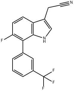 7-Methoxy-5-(4-(trifluoromethoxy)phenyl)indole Structure