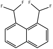 1,8-Bis(difluoromethyl)naphthalene Structure