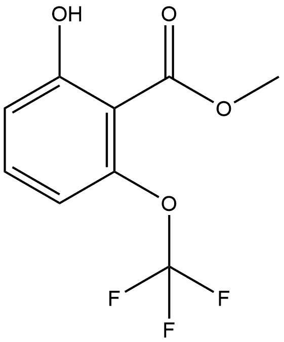 Methyl 2-hydroxy-6-(trifluoromethoxy)benzoate Structure