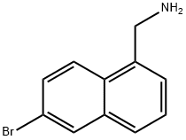 1-(Aminomethyl)-6-bromonaphthalene Structure