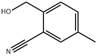 2-Cyano-4-methylbenzyl alcohol 구조식 이미지