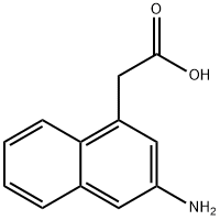 2-(3-Aminonaphthalen-1-yl)acetic acid Structure