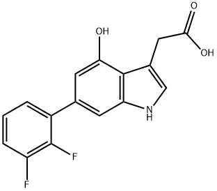 5-Hydroxy-4-(3-(trifluoromethoxy)phenyl)indole Structure