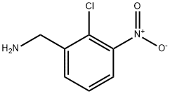 Benzenemethanamine, 2-chloro-3-nitro- Structure