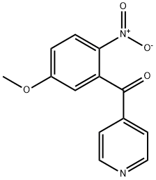 4-(5-Methoxy-2-nitrobenzoyl)pyridine Structure