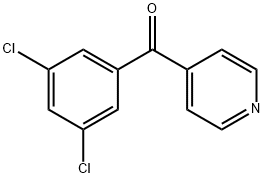 4-(3,5-Dichlorobenzoyl)pyridine Structure