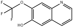 6-Hydroxy-7-(trifluoromethoxy)quinoline Structure