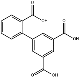 2-(3,5-Dicarboxyphenyl)benzoic acid Structure