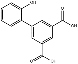 2-(3,5-Dicarboxyphenyl)phenol Structure