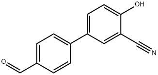 2-Cyano-4-(4-formylphenyl)phenol Structure