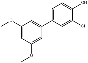 2-Chloro-4-(3,5-dimethoxyphenyl)phenol Structure