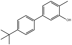 2-Methyl-5-(4-t-butylphenyl)phenol Structure