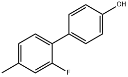 2'-fluoro-4'-methyl-[1,1'-biphenyl]-4-ol Structure