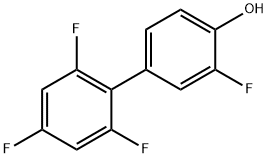 2-Fluoro-4-(2,4,6-trifluorophenyl)phenol Structure