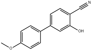 2-Cyano-5-(4-methoxyphenyl)phenol Structure