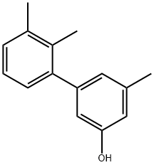 5-(2,3-Dimethylphenyl)-3-methylphenol Structure