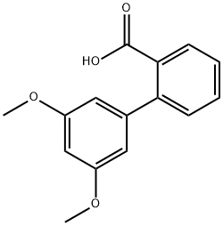 2-(3,5-Dimethoxyphenyl)benzoic acid Structure