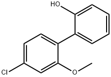 2-(4-Chloro-2-methoxyphenyl)phenol Structure