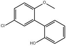 2-(5-Chloro-2-methoxyphenyl)phenol Structure