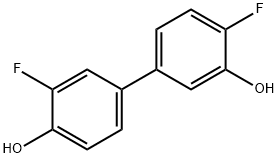 2-Fluoro-5-(3-fluoro-4-hydroxyphenyl)phenol 구조식 이미지