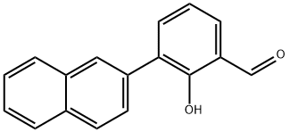 2-Formyl-6-(naphthalen-2-yl)phenol Structure