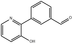 2-(3-Formylphenyl)-3-hydroxypyridine Structure