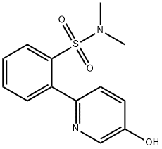 Benzenesulfonamide, 2-?(5-?hydroxy-?2-?pyridinyl)?-?N,?N-?dimethyl- Structure