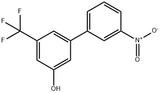 5-(3-Nitrophenyl)-3-trifluoromethylphenol Structure