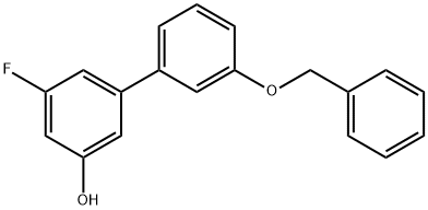 5-(3-Benzyloxyphenyl)-3-fluorophenol Structure