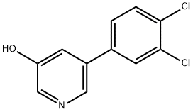 5-(3,4-Dichlorophenyl)pyridin-3-ol Structure