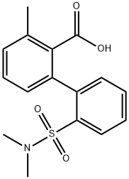 2-(2-N,N-Dimethylsulfamoylphenyl)-6-methylbenzoic acid Structure