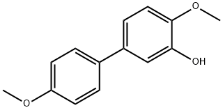 2-Methoxy-5-(4-methoxyphenyl)phenol Structure