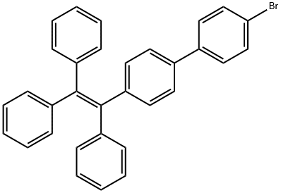 1,1'-Biphenyl, 4-bromo-4'-(1,2,2-triphenylethenyl)- Structure