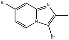 3,7-dibromo-2-methylimidazo[1,2-a]pyridine Structure