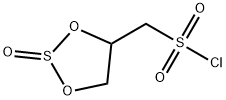 1,3,2-Dioxathiolane-4-methanesulfonyl chloride, 2-oxide Structure