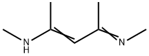 2-Penten-2-amine, N-methyl-4-(methylimino)- Structure