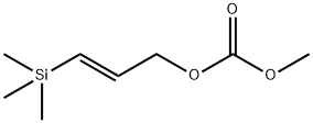 Carbonic acid, methyl (2E)-3-(trimethylsilyl)-2-propen-1-yl ester 구조식 이미지