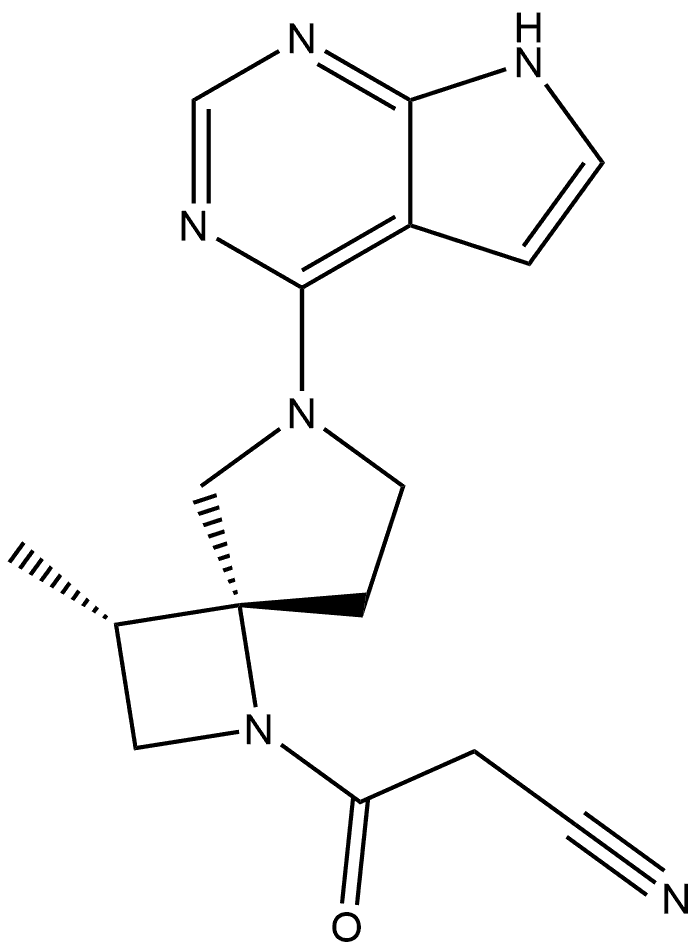 Delgocitinib 구조식 이미지