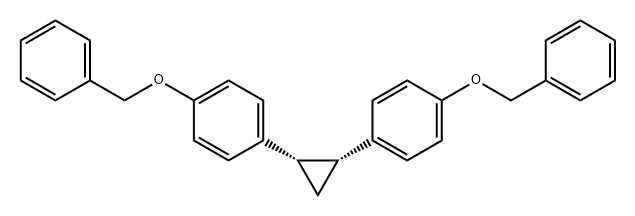Benzene, 1,1'-(1,2-cyclopropanediyl)bis[4-(phenylmethoxy)-, cis- (9CI) 구조식 이미지