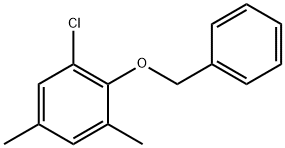 2-(Benzyloxy)-1-chloro-3,5-dimethylbenzene Structure