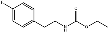 Carbamic acid, N-[2-(4-fluorophenyl)ethyl]-, ethyl ester Structure